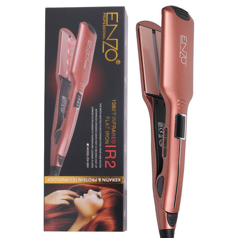 ENZO EN-3851 InfraPro – Professional Infrared Titanium Hair Straightener