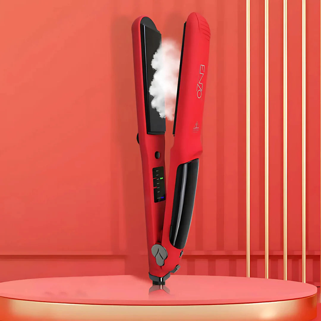 ENZO EN-3999 SteamPro – Professional Ionic Iron with Ceramic-Titanium Plates