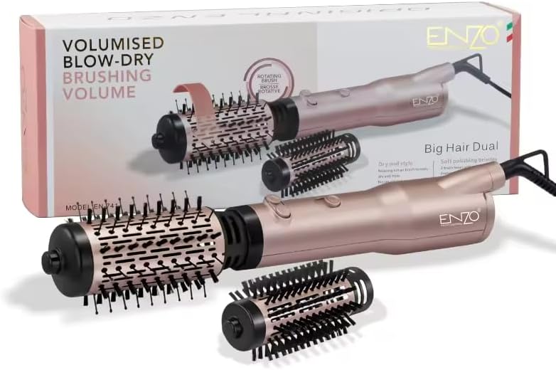 ENZO EN-741 ProVolume – Professional Rotating Hair Dryer 2200W