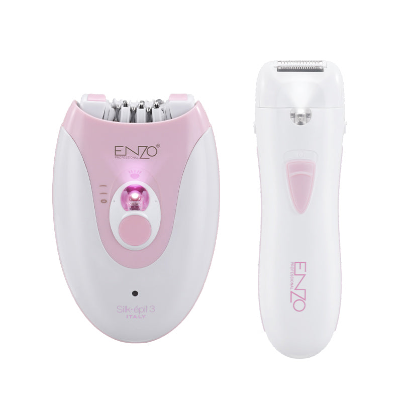 ENZO DuoSmooth – 2-in-1 epilator and shaver for face and body
