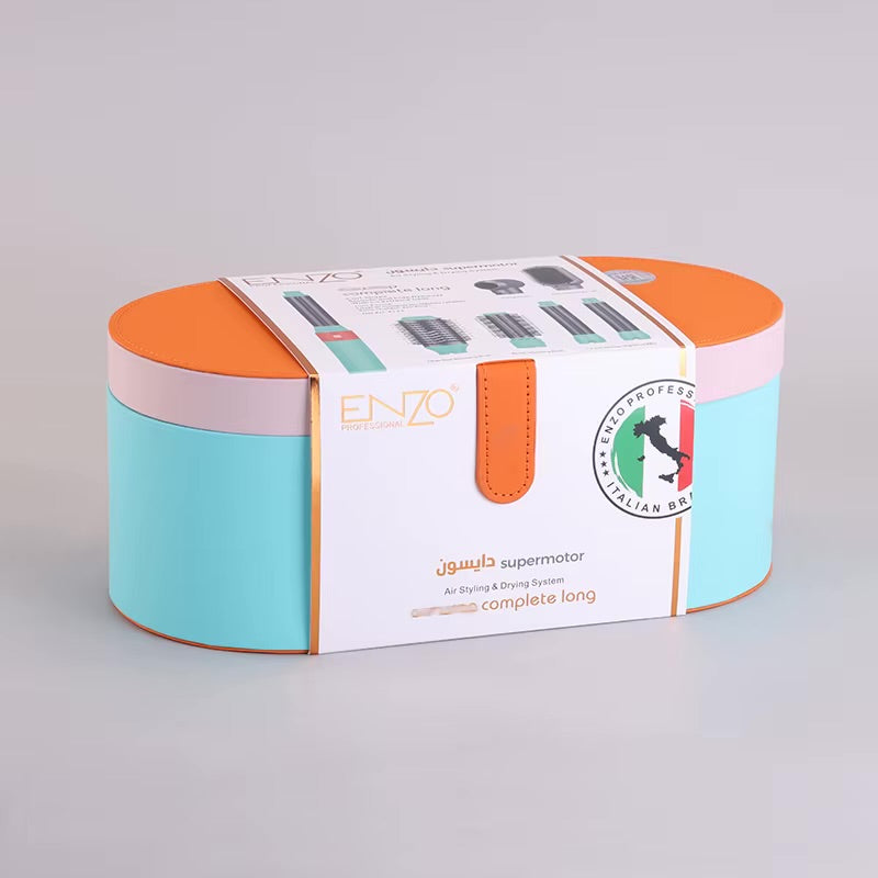 AIRWRAP ENZO EN-4133 Rose Edition – 6-in-1 Professional Ionic Hair Styler