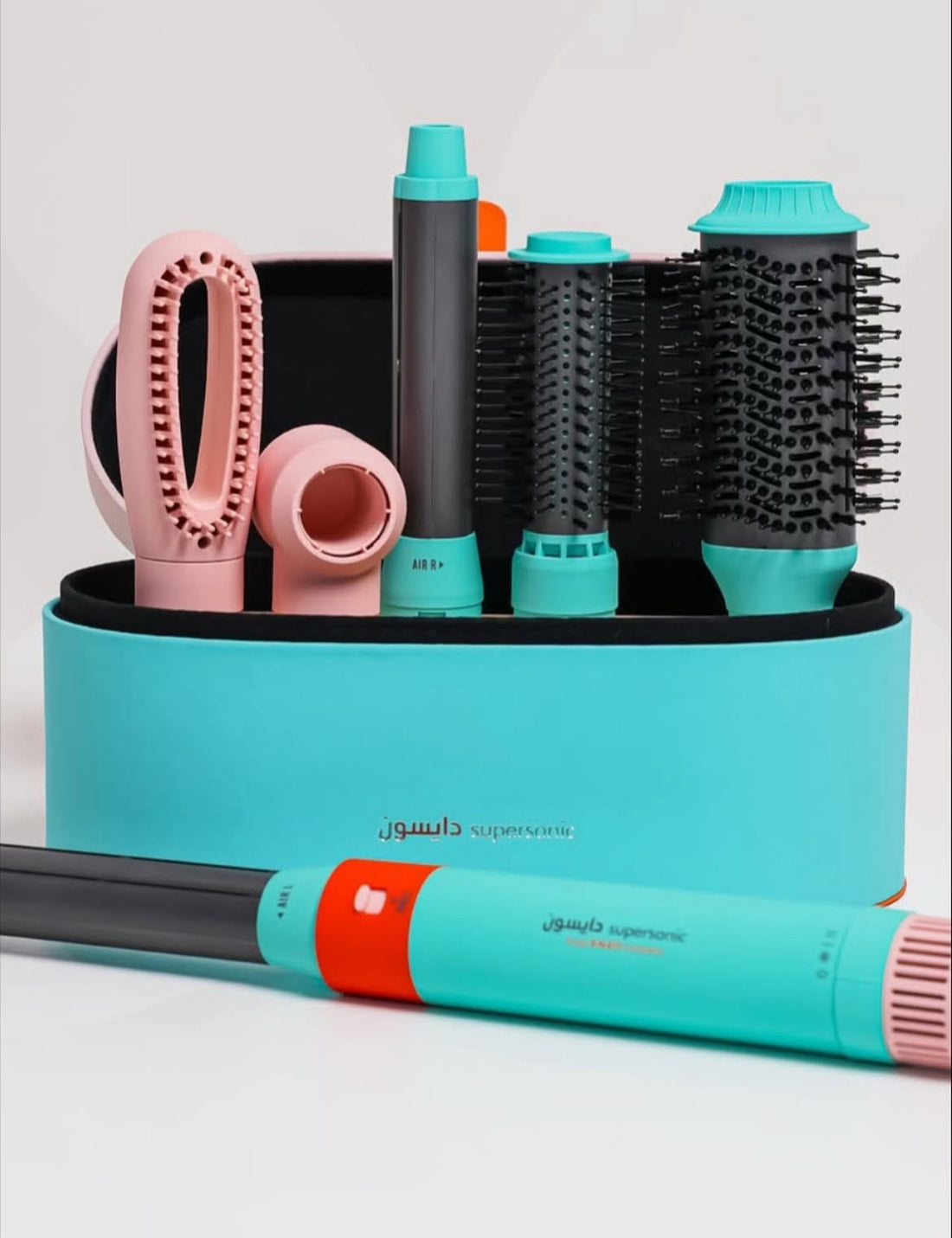 AIRWRAP ENZO EN-4133 Rose Edition – 6-in-1 Professional Ionic Hair Styler